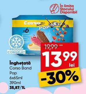 Înghețată Corso Band Pop