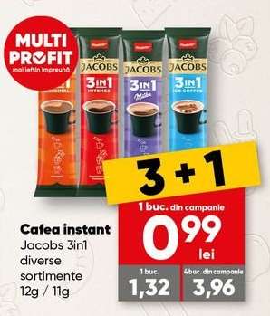 Cafea instant Jacobs 3in1