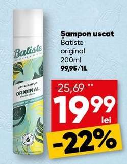 Șampon uscat Batiste original 200ml