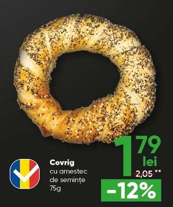 Covrig cu amestec de semințe