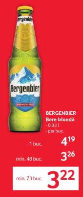 BERGENBIER Bere blondă