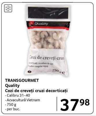 Quality Cozi de creveți cruzi decorticați