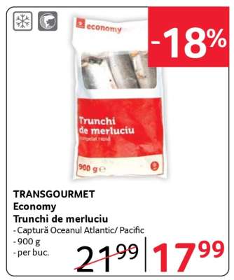Trunchi de merluciu