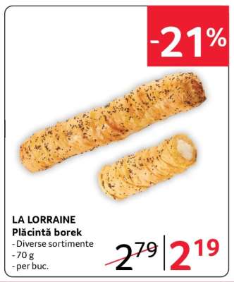 LA LORRAINE Plăcintă borek
