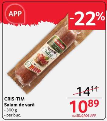 CRIS-TIM Salam de vară