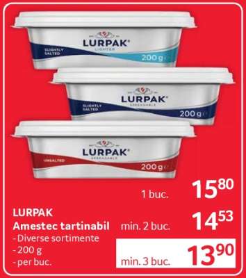 LURPAK Amestec tartinabil