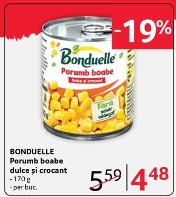 BONDUELLE Porumb boabe dulce și crocant