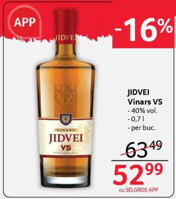 Jidvei Vinars VS