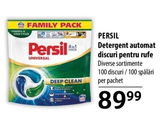 Persil Detergent automat discuri pentru rufe