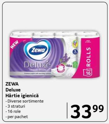 ZEWA DELUXE Hârtie igienică