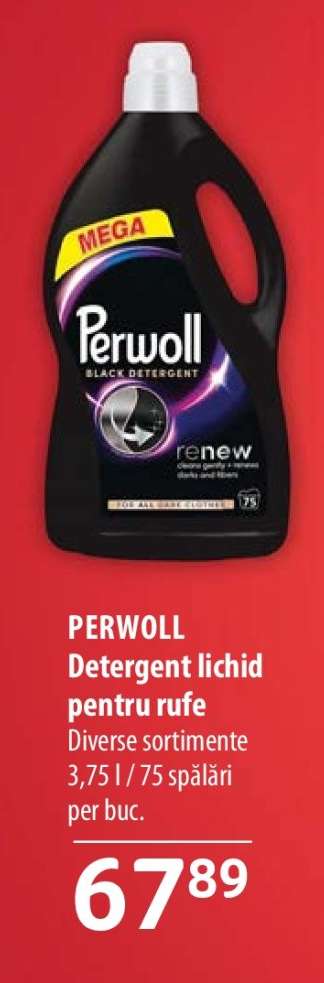 PERWOLL Detergent lichid pentru rufe