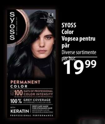 SYOSS COLOR Vopsea pentru păr
