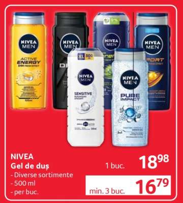 NIVEA Gel de duş