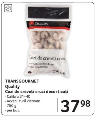 Quality Cozi de creveți cruzi decorticați