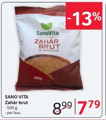 SANO VITA Zahăr brut