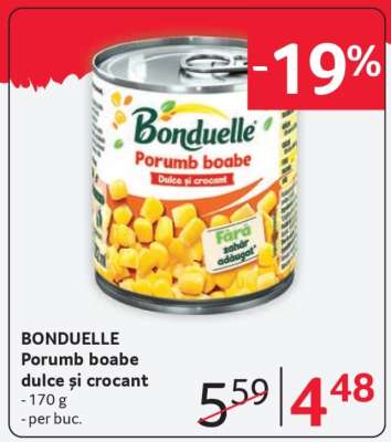 BONDUELLE Porumb boabe dulce și crocant