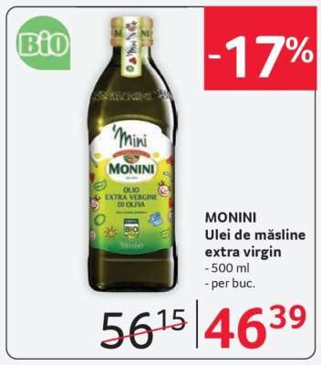 MONINI Ulei de măsline extra virgin