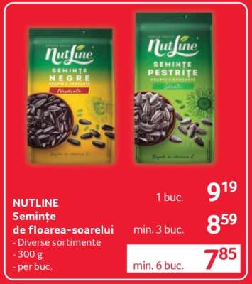 NUTLINE Semințe de floarea soarelui