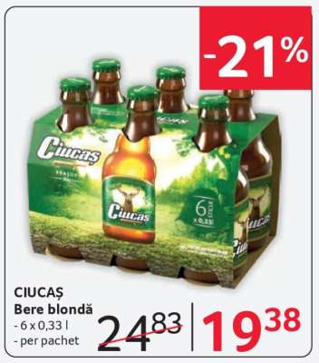 CIUCAŞ Bere blondă