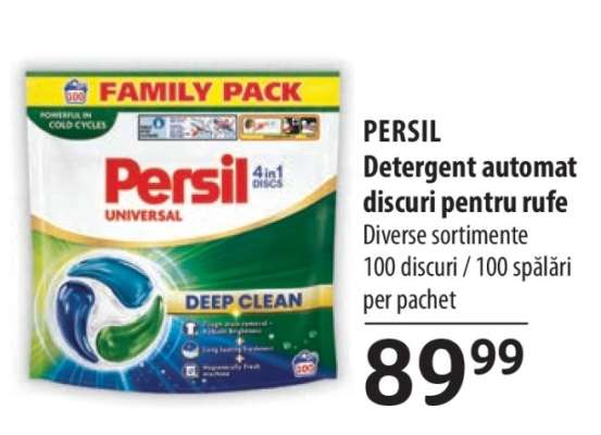 Persil Detergent automat discuri pentru rufe