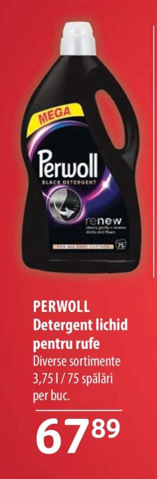 PERWOLL Detergent lichid pentru rufe
