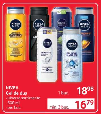 NIVEA Gel de duş