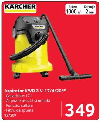 Aspirator KWD 3 V-17/4/20/F