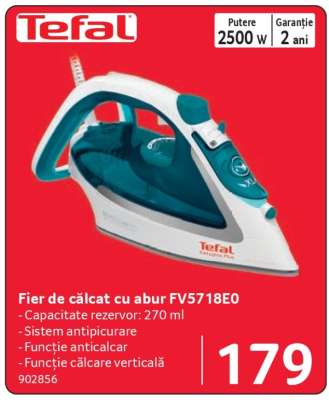 Fier de călcat cu abur FV5718E0