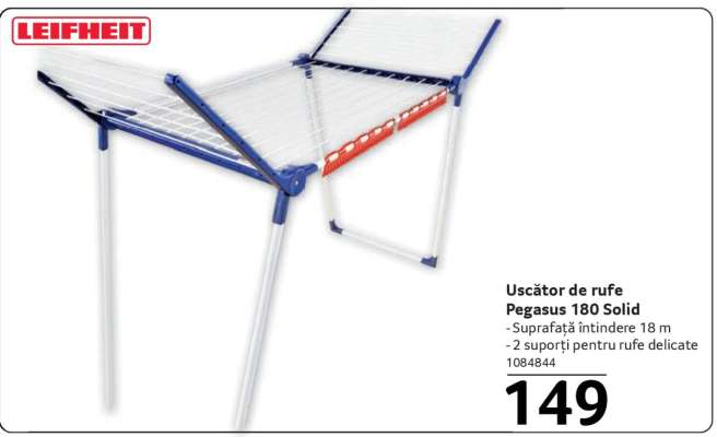 Uscător de rufe Pegasus 180 Solid