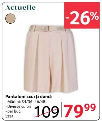 Pantaloni scurți, damă