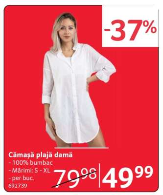 Cămașă plajă damă