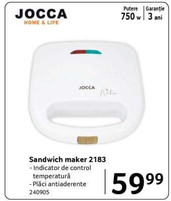 Sandwich maker 2183