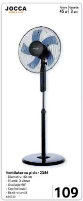 Ventilator cu picior 2356