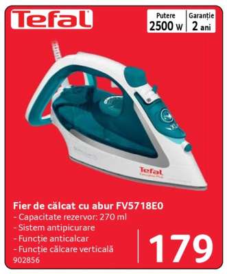 Fier de călcat cu abur FV5718E0