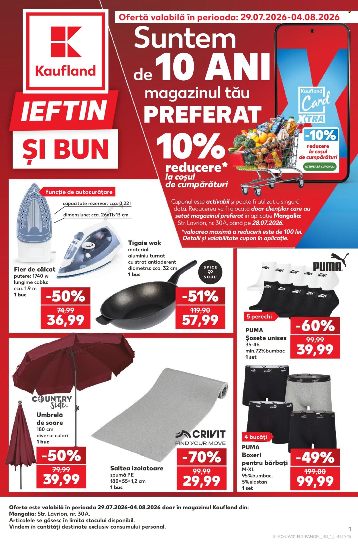 Catalog Kaufland - 29.07.2026 - 04.08.2026. Pagina 1