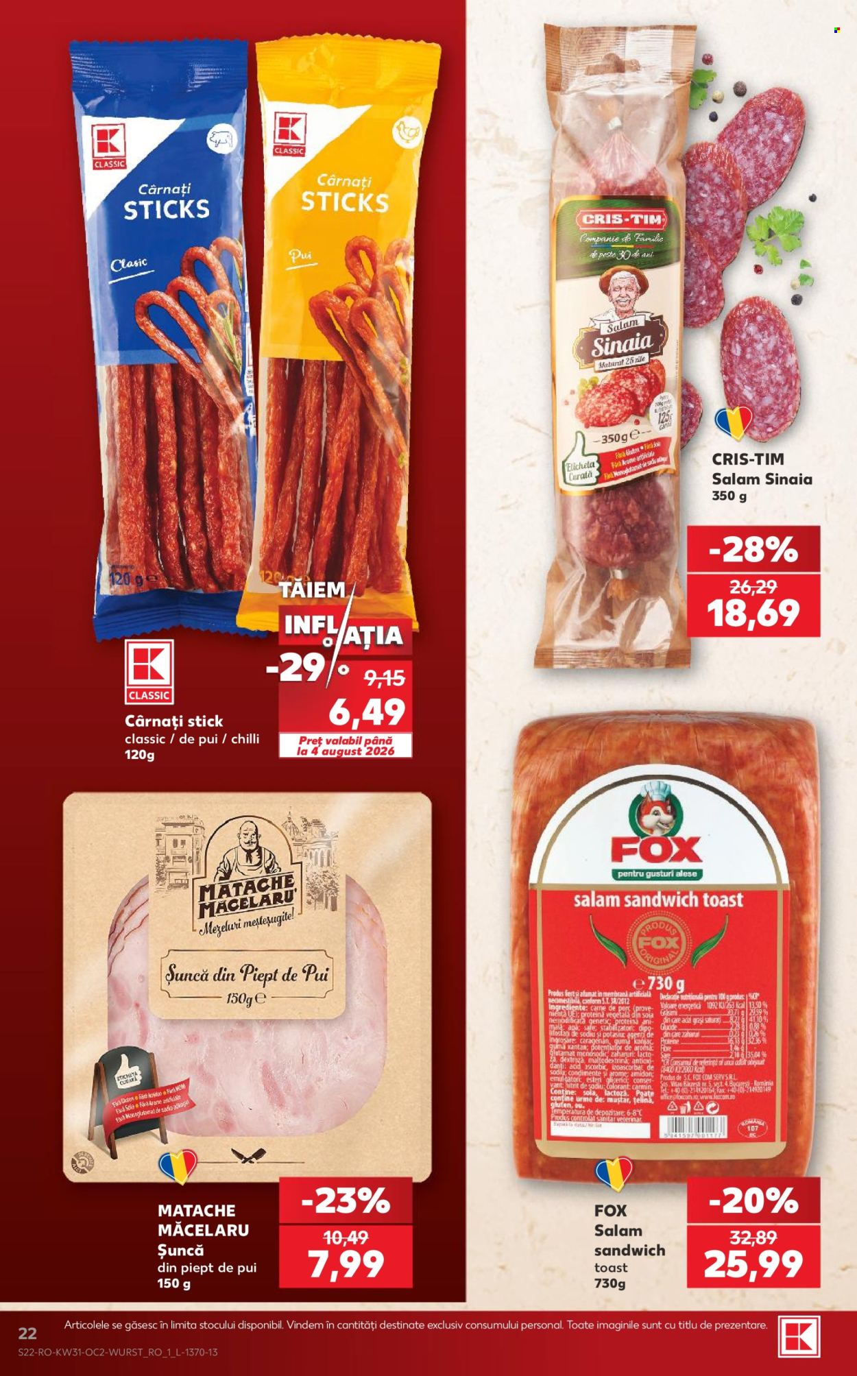 Catalog Kaufland - 29.07.2026 - 04.08.2026. Pagina 22
