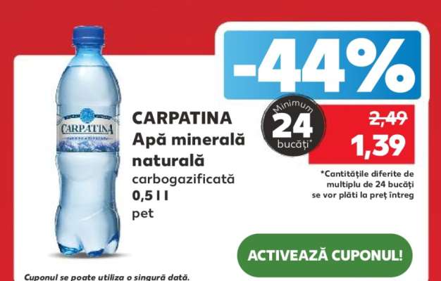CARPATINA Apă minerală naturală