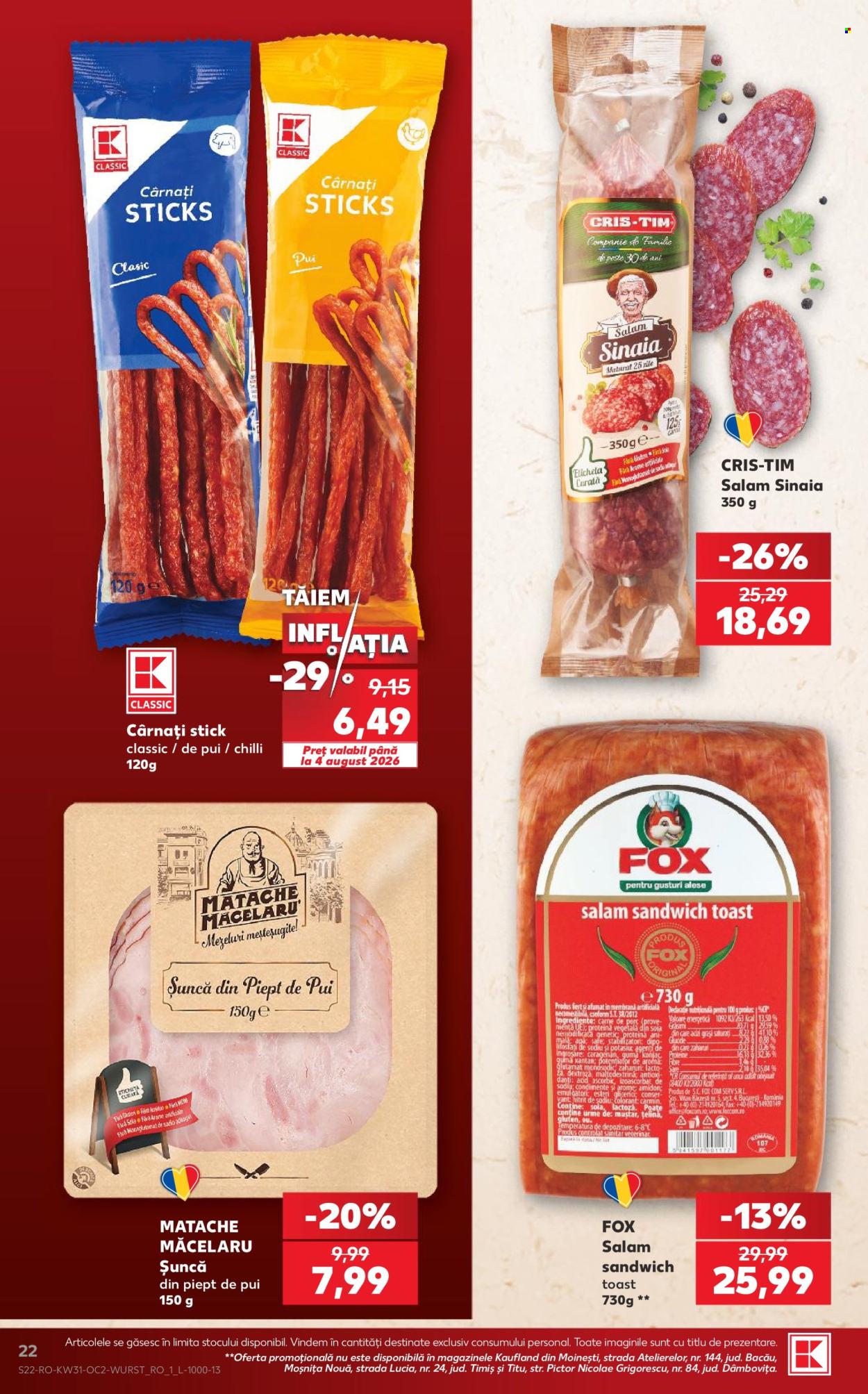 Catalog Kaufland - 29.07.2026 - 04.08.2026. Pagina 22