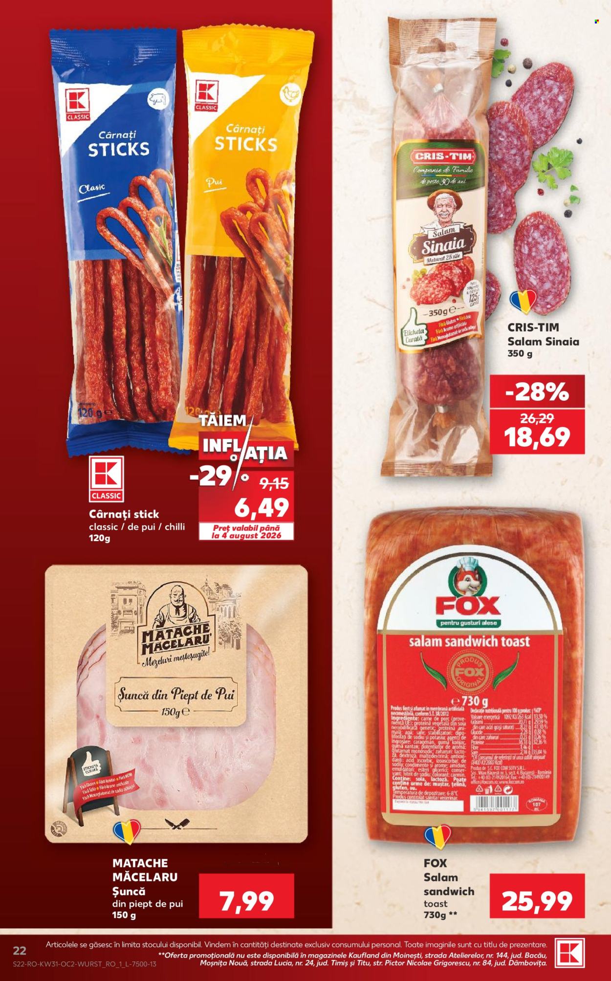 Catalog Kaufland - 29.07.2026 - 04.08.2026. Pagina 22
