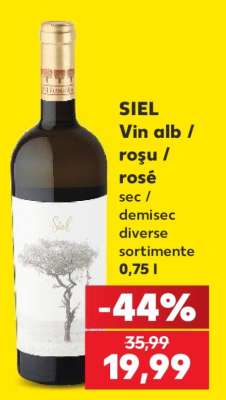 SIEL Vin alb / roşu / rosé