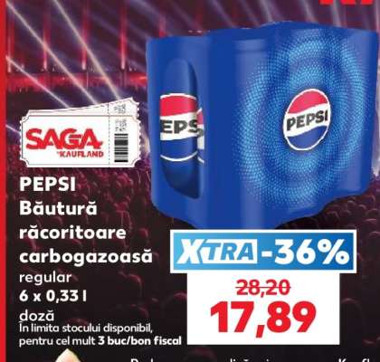 PEPSI Băutură răcoritoare carbogazoasă