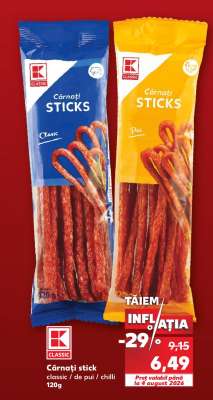 Cârnați stick
