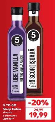 5 TO GO Sirop Cafea