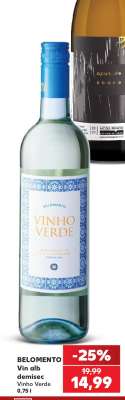 BELOMENTO Vin alb demisec Vinho Verde