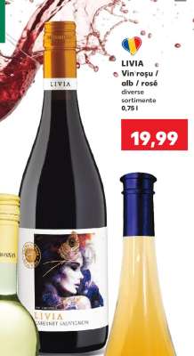 LIVIA Vin roșu / alb / rosé