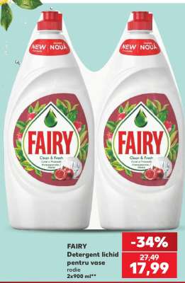 FAIRY Detergent lichid pentru vase rodie