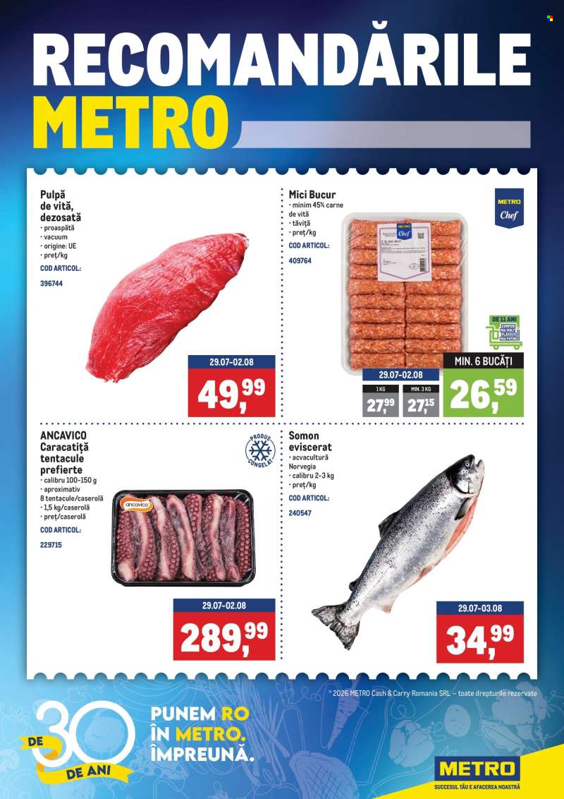 Cataloage Metro - 27.07.2026 - 03.08.2026.