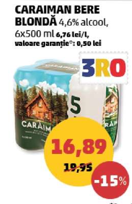 CARAIMAN Bere blondă