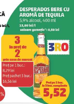 Desperados Bere cu Aromă de Tequila