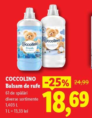 Coccolino Balsam de rufe